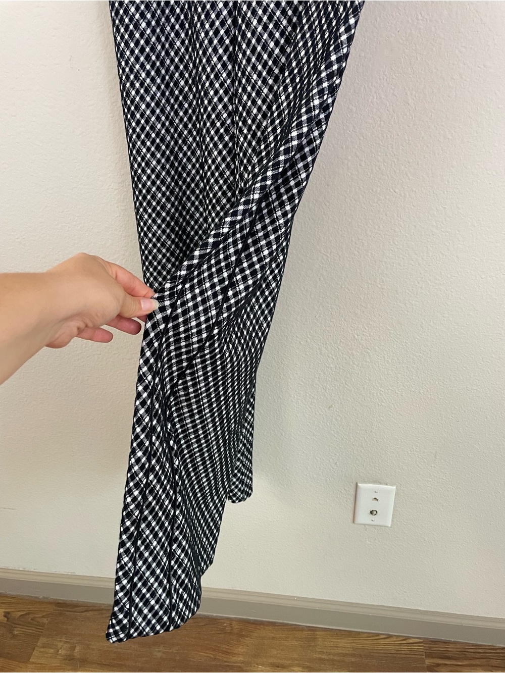 SPANX Smooth Perfect Fit Ponte Wide Leg Pant In Jacquard Size Small - Picture 4 of 10